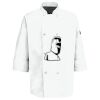 Button Chef Coat with Thermometer Pocket Thumbnail
