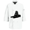 Button Chef Coat with Thermometer Pocket Thumbnail