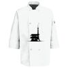 Button Chef Coat with Thermometer Pocket Thumbnail