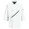 Button Chef Coat with Thermometer Pocket Thumbnail