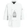 Button Chef Coat with Thermometer Pocket Thumbnail