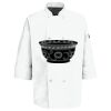 Button Chef Coat with Thermometer Pocket Thumbnail