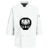 Button Chef Coat with Thermometer Pocket Thumbnail