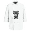 Button Chef Coat with Thermometer Pocket Thumbnail