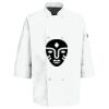 Button Chef Coat with Thermometer Pocket Thumbnail