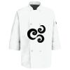 Button Chef Coat with Thermometer Pocket Thumbnail