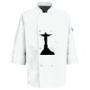 Button Chef Coat with Thermometer Pocket Thumbnail