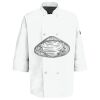 Button Chef Coat with Thermometer Pocket Thumbnail
