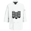 Button Chef Coat with Thermometer Pocket Thumbnail