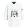 Button Chef Coat with Thermometer Pocket Thumbnail