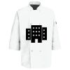 Button Chef Coat with Thermometer Pocket Thumbnail