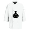 Button Chef Coat with Thermometer Pocket Thumbnail