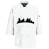 Button Chef Coat with Thermometer Pocket Thumbnail