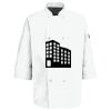 Button Chef Coat with Thermometer Pocket Thumbnail