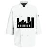 Button Chef Coat with Thermometer Pocket Thumbnail