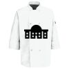 Button Chef Coat with Thermometer Pocket Thumbnail
