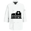 Button Chef Coat with Thermometer Pocket Thumbnail
