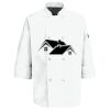 Button Chef Coat with Thermometer Pocket Thumbnail