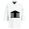 Button Chef Coat with Thermometer Pocket Thumbnail