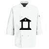 Button Chef Coat with Thermometer Pocket Thumbnail