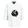 Button Chef Coat with Thermometer Pocket Thumbnail