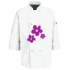 Button Chef Coat with Thermometer Pocket Thumbnail