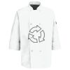 Button Chef Coat with Thermometer Pocket Thumbnail