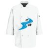 Button Chef Coat with Thermometer Pocket Thumbnail