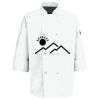 Button Chef Coat with Thermometer Pocket Thumbnail