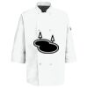 Button Chef Coat with Thermometer Pocket Thumbnail