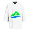 Button Chef Coat with Thermometer Pocket Thumbnail