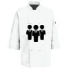 Button Chef Coat with Thermometer Pocket Thumbnail