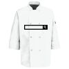 Button Chef Coat with Thermometer Pocket Thumbnail