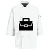 Button Chef Coat with Thermometer Pocket Thumbnail