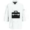 Button Chef Coat with Thermometer Pocket Thumbnail