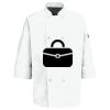 Button Chef Coat with Thermometer Pocket Thumbnail