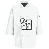 Button Chef Coat with Thermometer Pocket Thumbnail