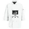 Button Chef Coat with Thermometer Pocket Thumbnail