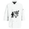 Button Chef Coat with Thermometer Pocket Thumbnail