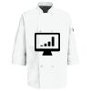 Button Chef Coat with Thermometer Pocket Thumbnail