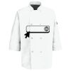 Button Chef Coat with Thermometer Pocket Thumbnail