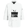 Button Chef Coat with Thermometer Pocket Thumbnail