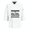 Button Chef Coat with Thermometer Pocket Thumbnail