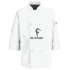 Button Chef Coat with Thermometer Pocket Thumbnail
