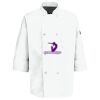Button Chef Coat with Thermometer Pocket Thumbnail