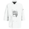 Button Chef Coat with Thermometer Pocket Thumbnail