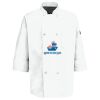 Button Chef Coat with Thermometer Pocket Thumbnail