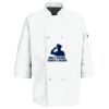Button Chef Coat with Thermometer Pocket Thumbnail