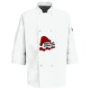 Button Chef Coat with Thermometer Pocket Thumbnail