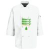 Button Chef Coat with Thermometer Pocket Thumbnail